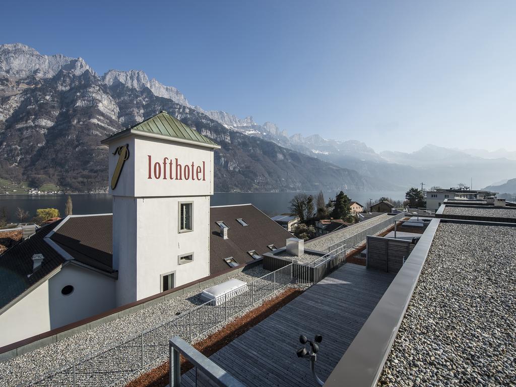 Lofthotel Walensee 穆尔格 外观 照片